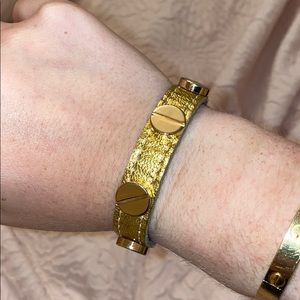 CC Skye gold wrap bracelet